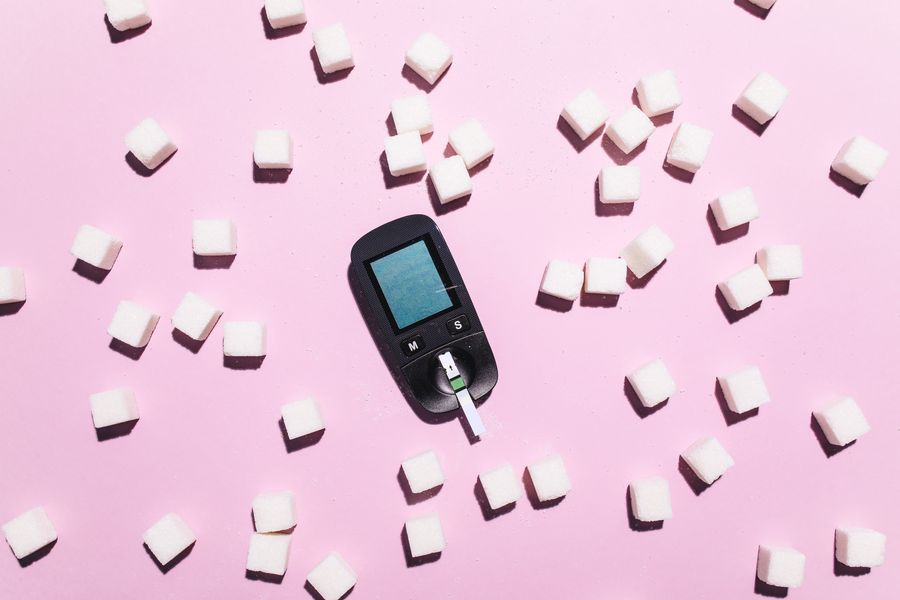 Medidor de glucosa para diabetes