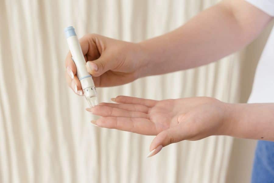 Monitoreo de glucosa en diabetes