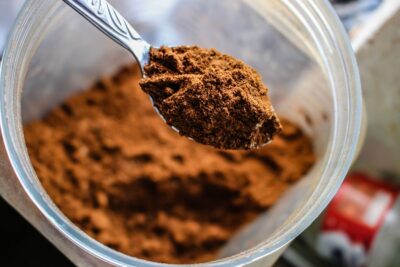 Proteína en polvo de cacao