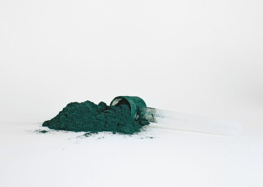 Spirulina en polvo para suplementos proteicos