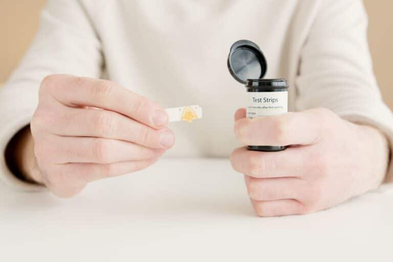 Tiras de glucosa para diabetes