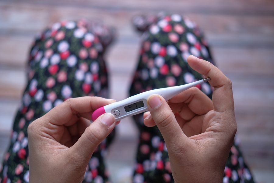 Termómetro digital para medición de fiebre